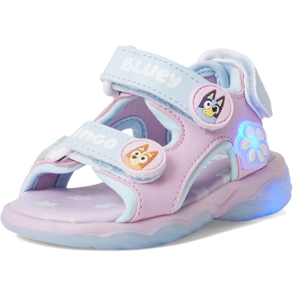 Bluey and Bingo Light Up Sandal